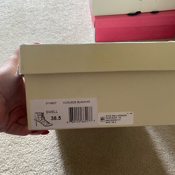 Black lace up heels - Picture 5 of 5